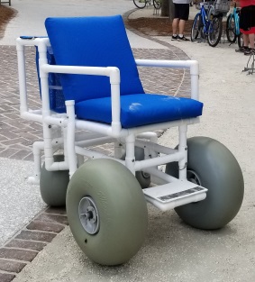 beach wheelchair